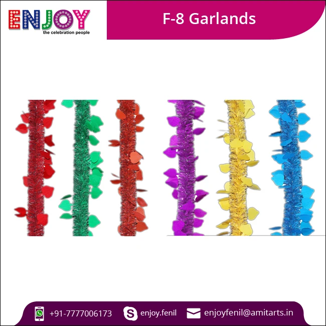 Fresh Looking Indian Flower Garlands For Decorate Party And