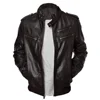 American Varsity Plain Wool Baseball Leather Jacket For College Men Custom Design