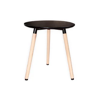 High Quality Modern Coffee White Black Round Side Table With High Quality Modern Coffee White Black Round Side Table With