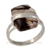 Peanut Wood Handmade Sterling Silver Ring