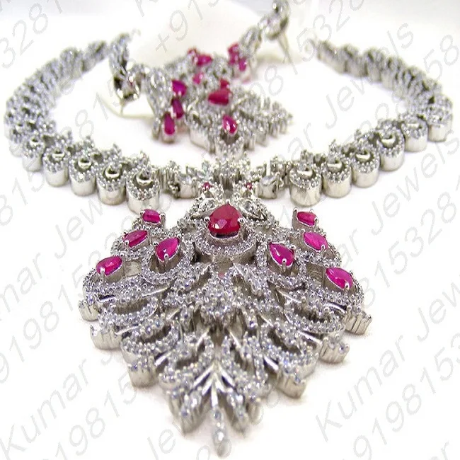 diamond style necklace