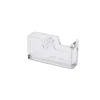 Clear Plexiglass Small Parts Desktop 1 core, Heavy Cast Acrylic Tape Dispenser