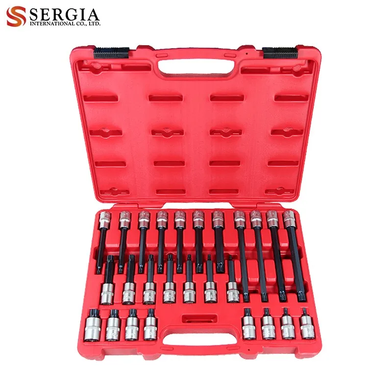 26pcs 1/2" Drive Spline Bit Socket Set Buy Bit Socket Set,Crv Socket