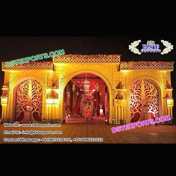 Grand Indian Wedding Welcome Gate Bollywood Wedding Welcome Gate