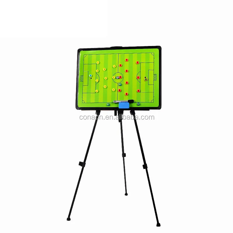con scritta Wipe due-in-uno penna ZXJOY Football Coach Tactical Board coaching magnetica strategia appunti con cerniera 