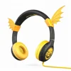 iClever 85db Volume Limiting BoostCare HS02 Silicone Wing Wired Bat-Inspired Children's Over ear headphones
