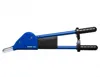 Lever riveting tool with pliers casing in high-quality die cast aluminium