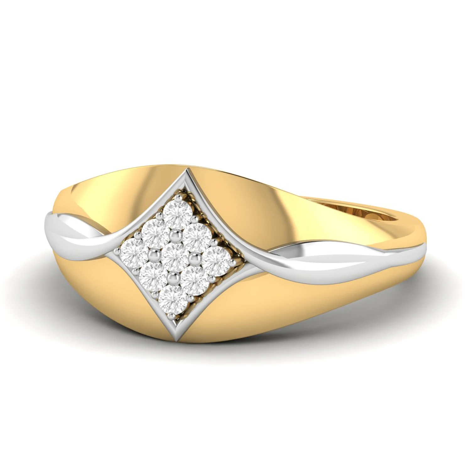 0,30 Quilates Blanco Natural Diamante Boda Anillo De 14k Oro 0,30 Quilates Blanco Natural Diamante Boda Anillo De 14k Oro