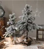 Falling Snow Table Animated Christmas Tree Mini Christmas Tree Artificial