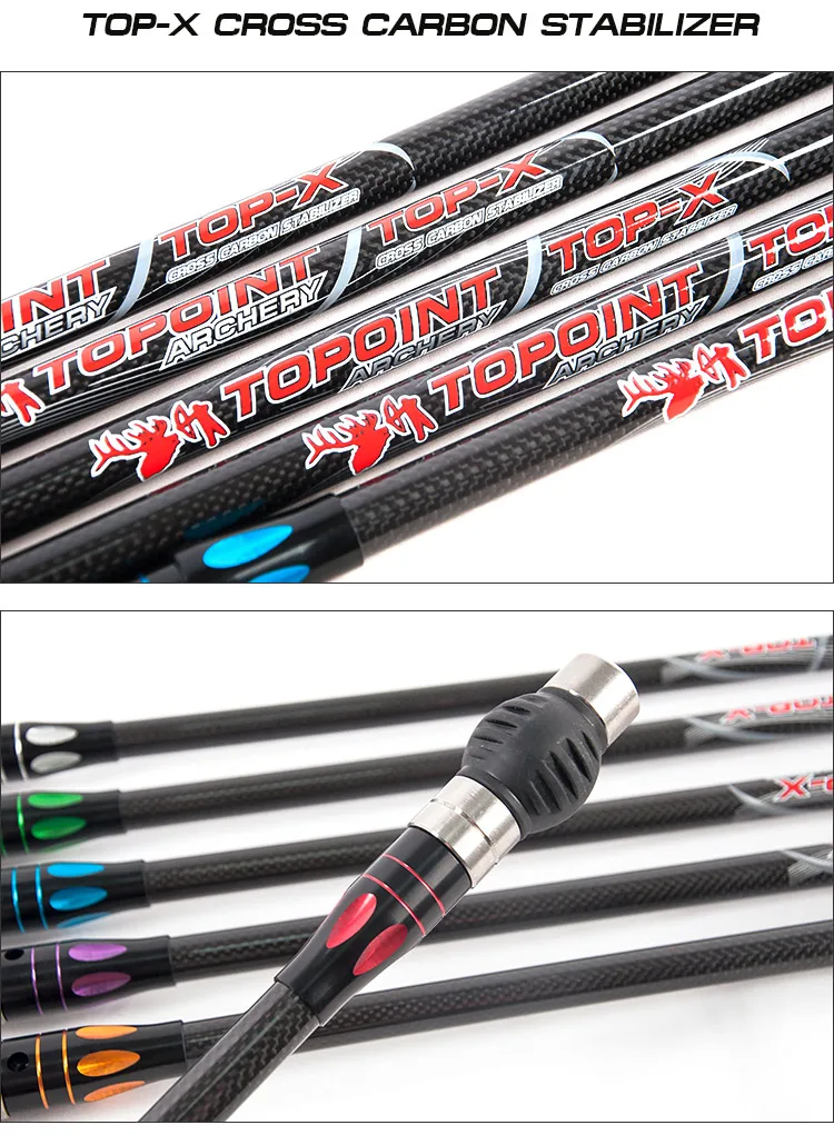 Topoint Archery Target Compound Bow Stabilizer Combo Pr633 For Shooting