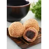 Halal Frozen Food Wholesale Chinese Breakfast Dim Sum Sesame Date - Red Bean