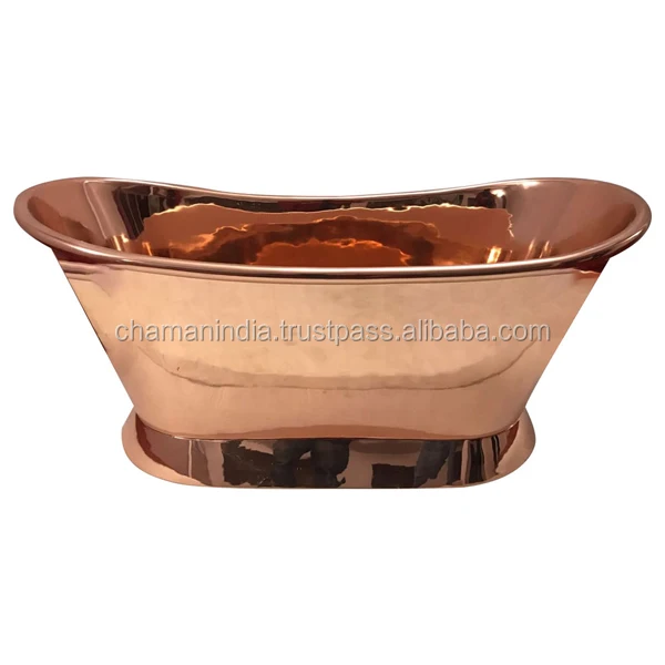 Handmade Brass Bathtub Gold Finish Inside & Outside Black Buy