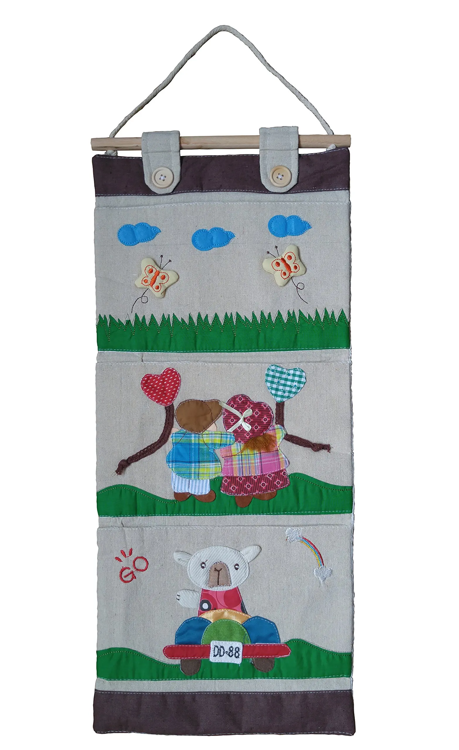 Wall Hanging Organizer Find Deals On Get Quotations Wall Pocket Organizer Hanging Over The Door Storage Pockets