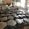 Basalt stepping stone Flamed For Sale