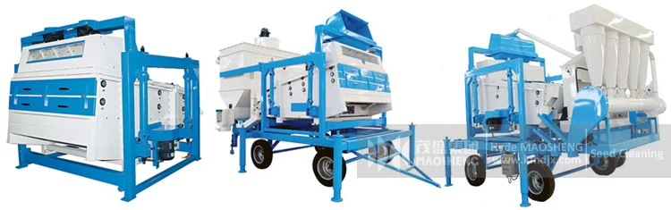 Large flax sunflower seed grading machine