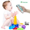 35 groups memory digital medical infrared remote thermometer for children ear and forehead temperature gun baby