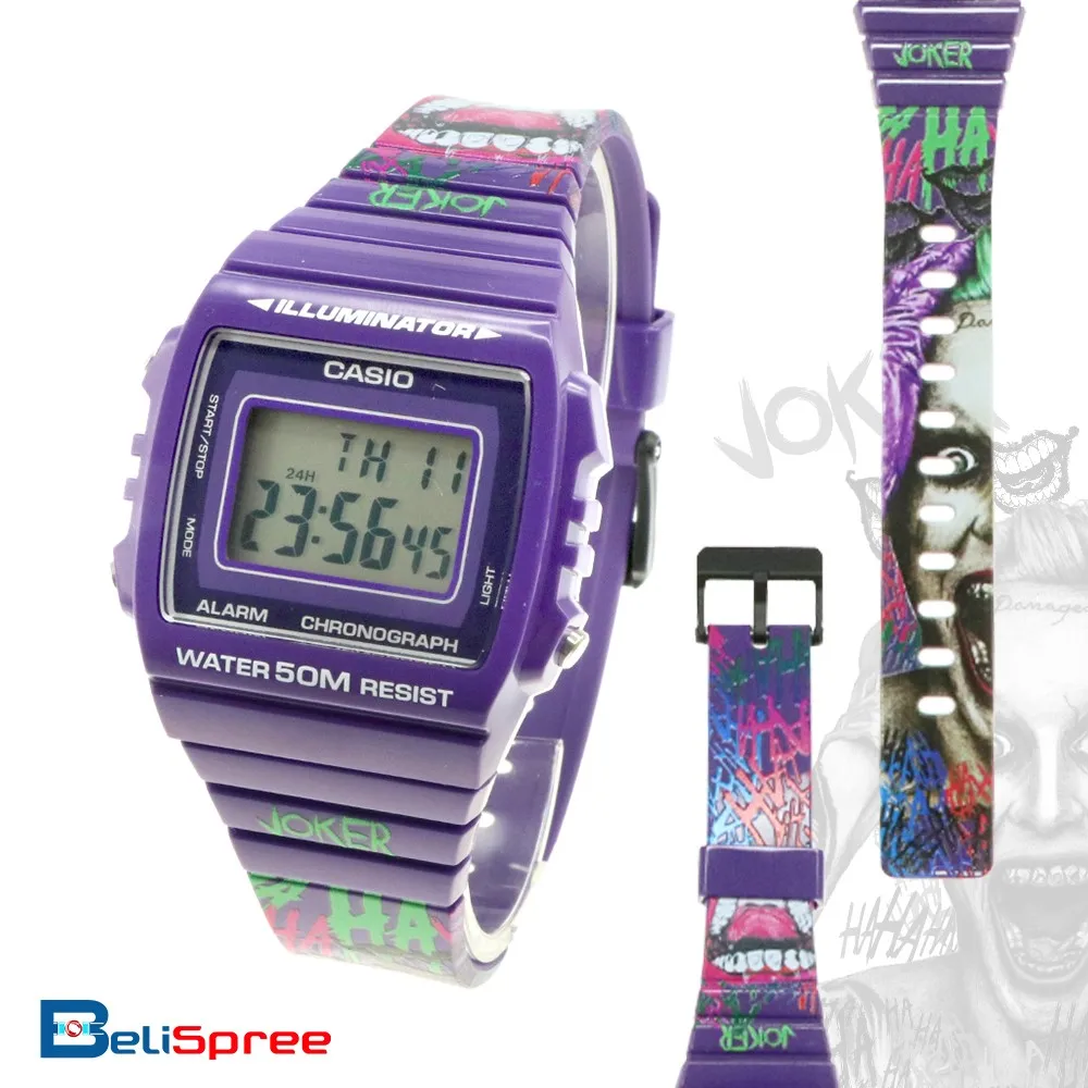 purple casio
