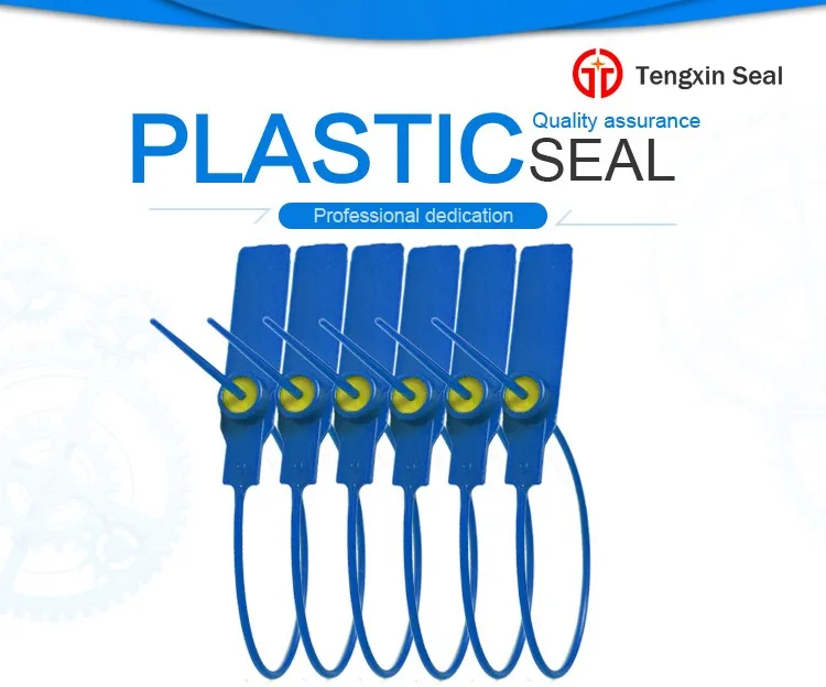 plastic security seals with sequencial numbers TX-PS110