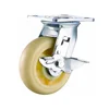 8 inch Heavy Loading Aging Resistance Double Ball Bearing Durable Full Injection PP Caster Wheels