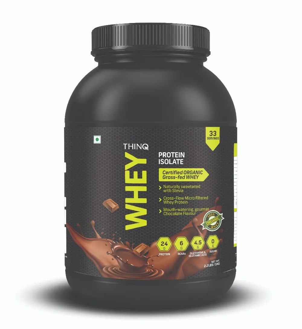 Pure Organic Whey Protein Isolate With Natural Sweetener Stevia,Best