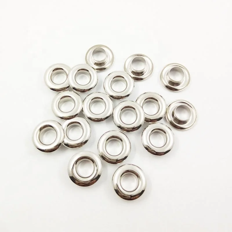  Plating metal eyelet for clothing shoes   curtain Small Tourniquet eyelets 17mm x 11mm