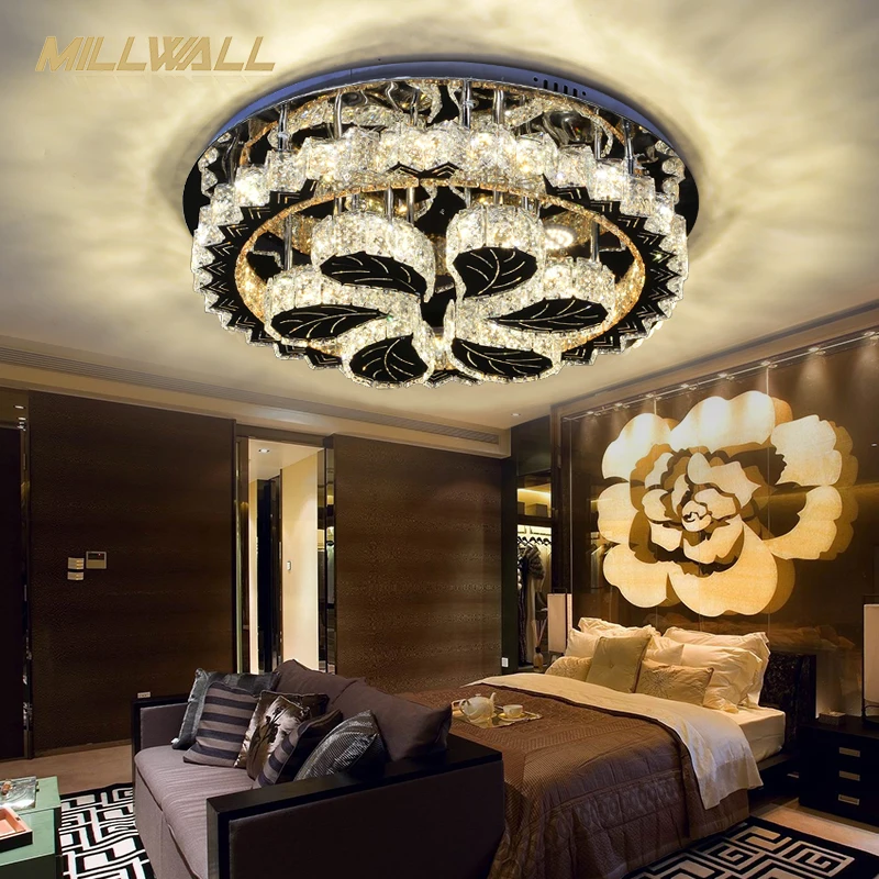 New Design SMD Led Indoor Lights Fancy Led Crystal Ceiling Lights For Home