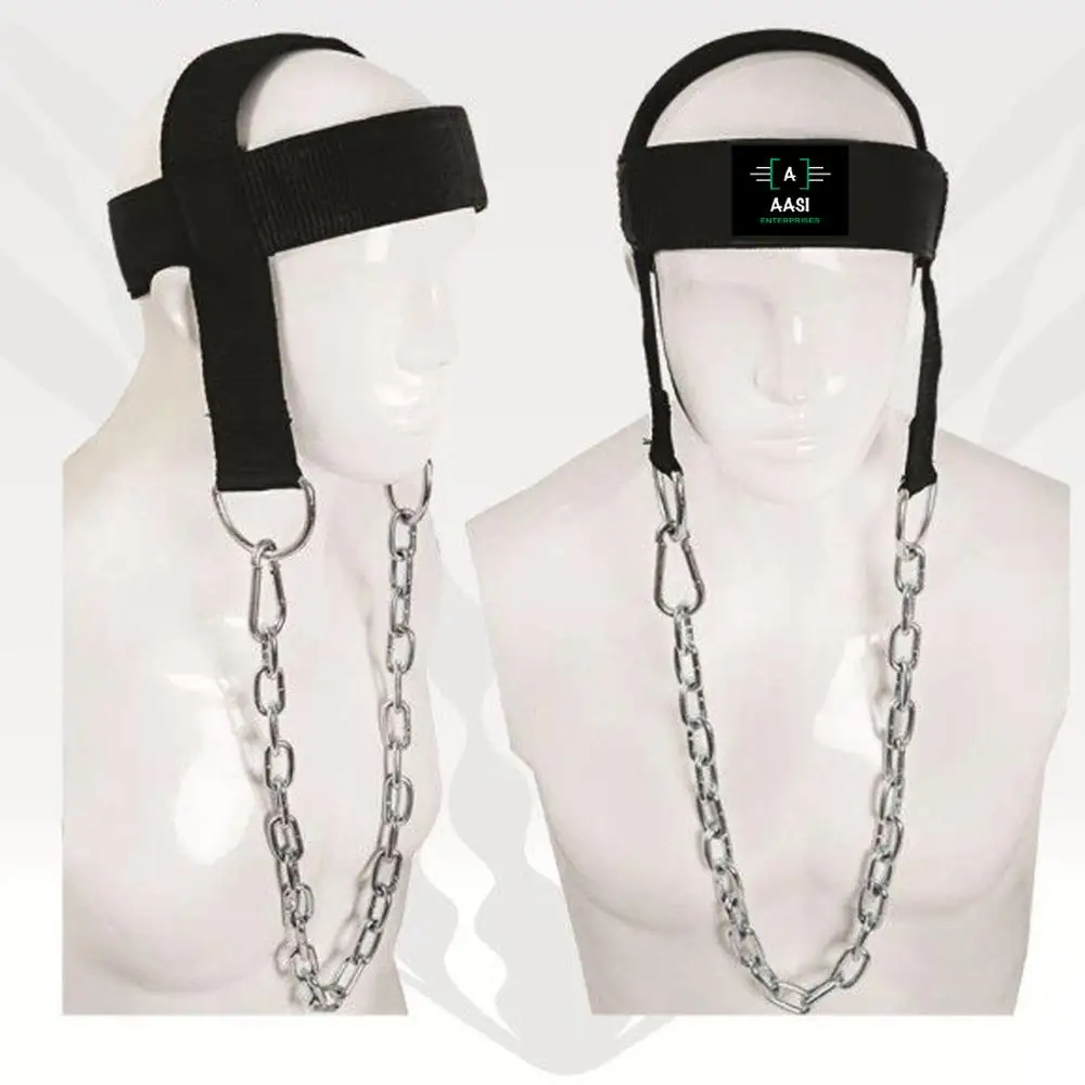 Leather Head Harness Belt Dipping Training Weight Lifting Gym Boxing Buy Leather Head Harness