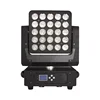Create stunning pixel effects or make use of the built-in colour macros 25X10W moving head lights