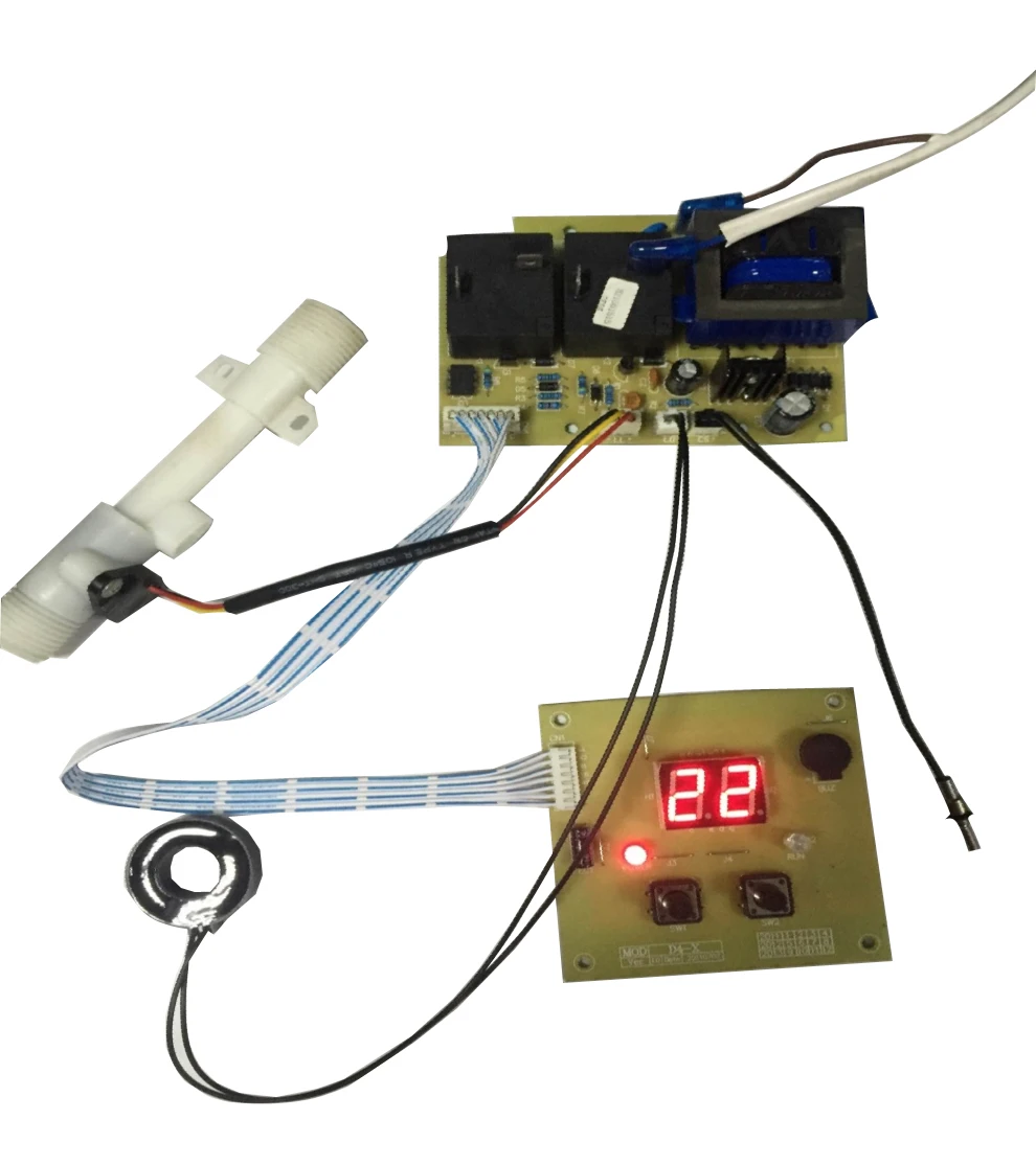 Single Phase Two Relay Water Heater Electronic Control Circuit Board