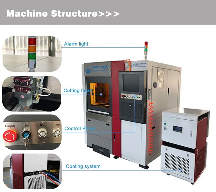 Jewelry Laser Cutting Machine Laser Cutter For Gold Siver Metal Pendant