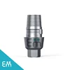 2mm Anti-Rotational Dental CAD/CAM Ti-Base Interface Internal Hex RP, Sirona CEREC Compatible!, Dental Implant