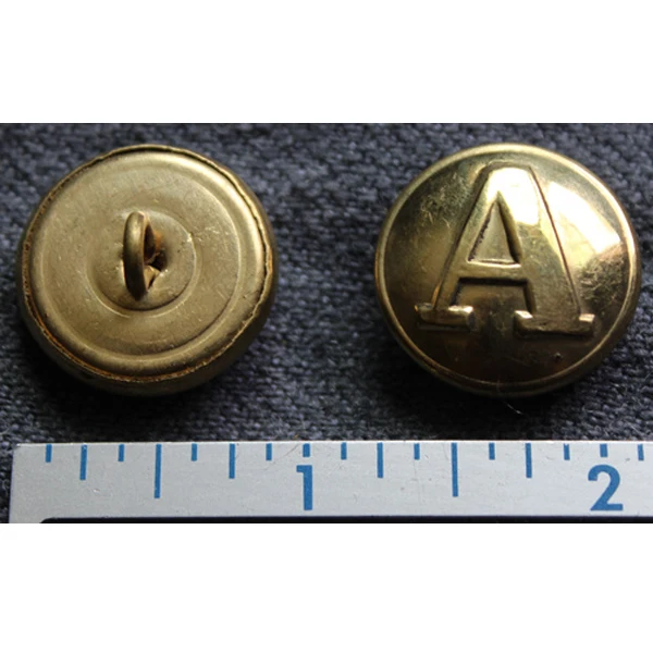metal coat buttons