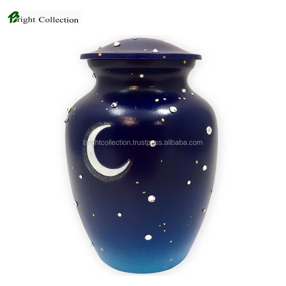 Solid Bronze Cremation Adult Pewter Cremation Urn And Keepsake Urn