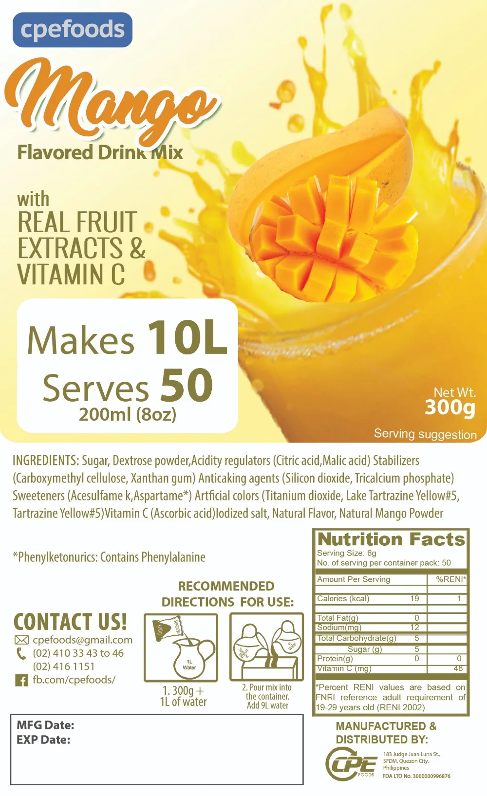 Instant Powdered Juice Drink Mix For Dispensers Buy Juice Drink