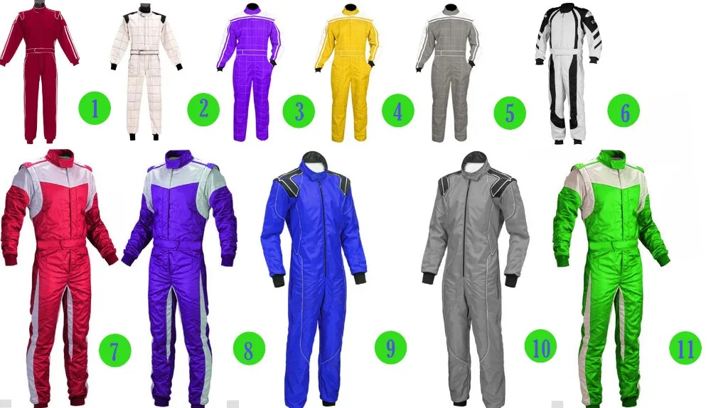 Custom Made Go Kart Racing Suit New Design Adult Size Sublimation