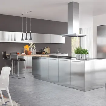 Oppein Modern Simple Design Stainless Steel Kitchen ...