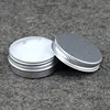 Wholesale 5 10 20 30 50 80 100g aluminum cosmetic cream jar, wide mouth aluminum lipbalm jar with aluminum lid