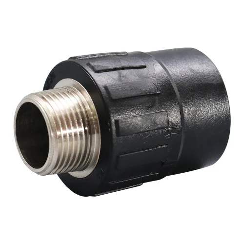 Best Quality Male Threaded Coupling Plastic Hdpe Pipe Fitting Male