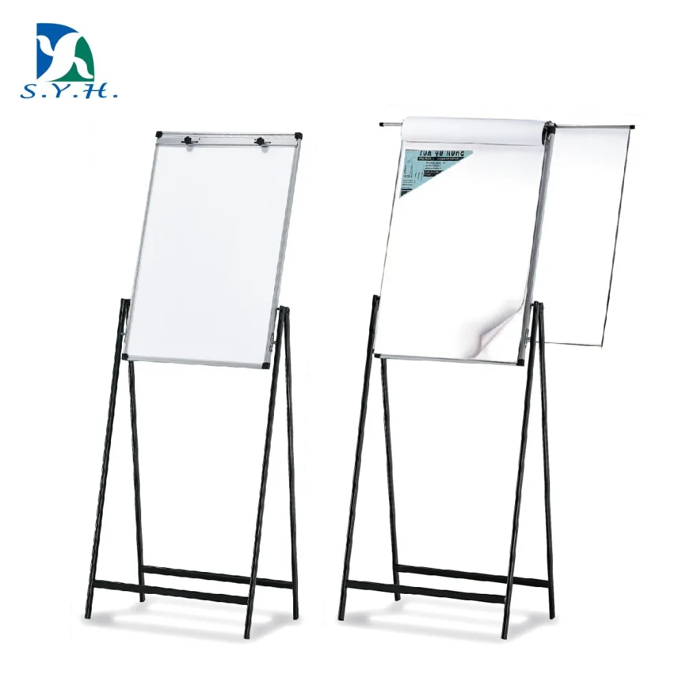 Office Dry Erase Magnetic Whiteboard,Flip Chart Board Fold Stand - Buy ...