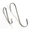 Hardware manufacturer household single hanging hooks stainless steel metal s-shape hook