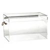 Custom Made Lucite Acrylic Clear Trunk Large Custom Hand Made Trunk