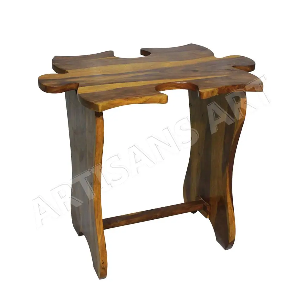 Unique Handmade Wonderful Pieces Puzzle Coffee Table Rustic Solid Pieces Puzzle Coffee Table Rustic Solid