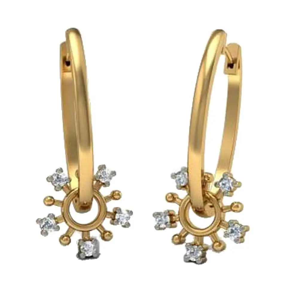 gold earring rate