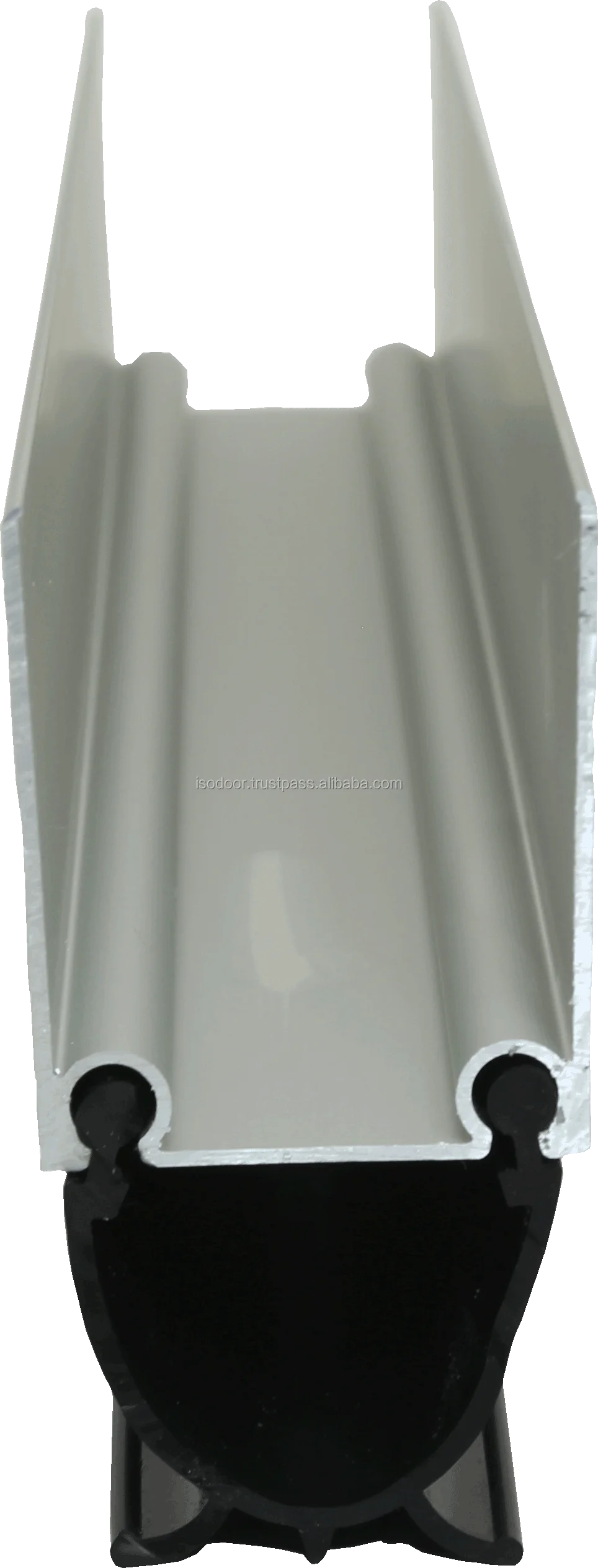 Aluminium Panel Garage Türen Plesiglass Oder Gehärtetem Glas Voll