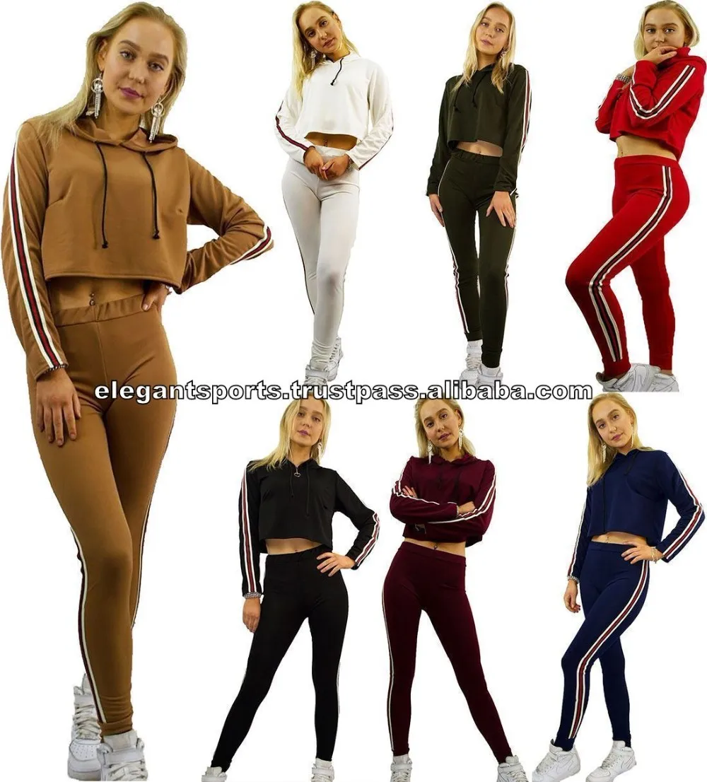 crop top sweatsuit set