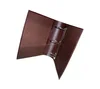 Perfect a4 a5 PU leather 3 6 metal clip ring binder / custom logo printing ring binder