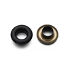 High Quality Matt Black Custom Brass Grommets Metal Eyelets For Boots