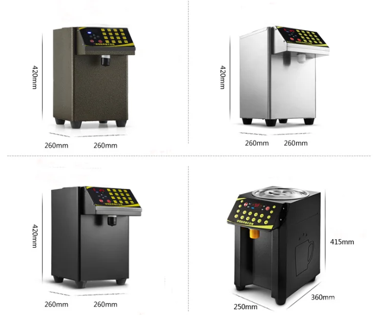 Entire stainless steel automatic detection system fructose dispenser machine