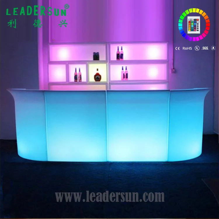 light up reception desk