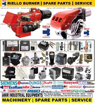 Riello Burner Boiler Spare Parts Pump Nozzle Electrode Ignition Riello Burner Boiler Spare Parts Pump Nozzle Electrode Ignition Transformer Sensor Dealer Supplier Maintenance In Dubai